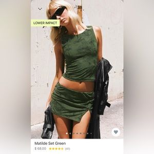 Never Used Princess Polly Set